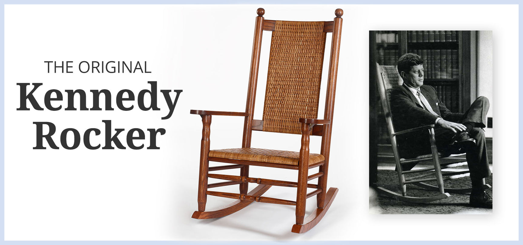 President Back Rocker The Authentic Presidential Kennedy Rocker and Cushions – Kennedy Rockers